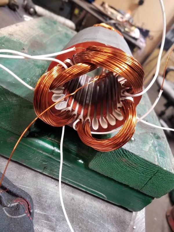 Professional 3-phase motor rewinding and repair