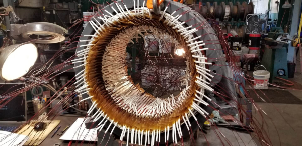 Learn about the AC 3-phase motor repair process