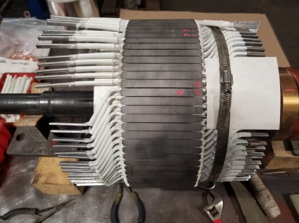 Learn about the DC motor repair process